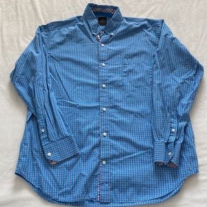 Tailorbyrd collection blue button down size L large